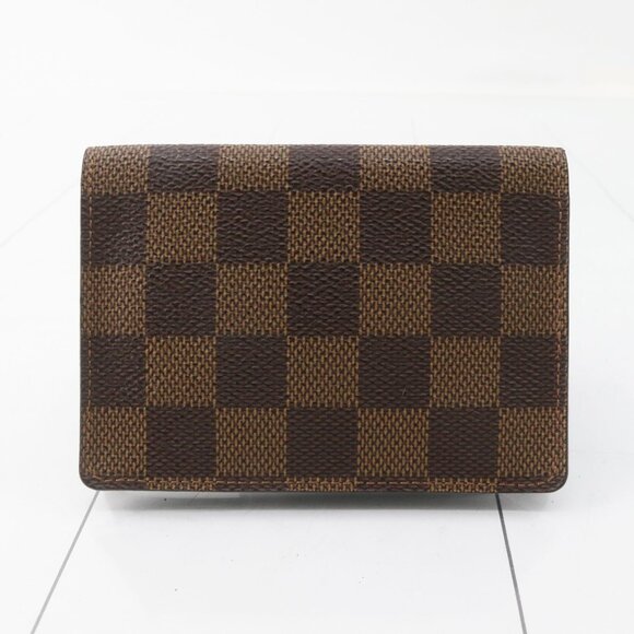 Louis Vuitton Damier Porte de Carte Vertical Pass Case - Picture 1 of 6